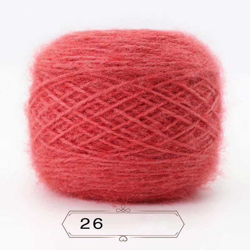 150g/míč Veverka Kašmírová příze Sametová nit v silném šátku z domácího tkaného klobouku Světlé hedvábné zlato