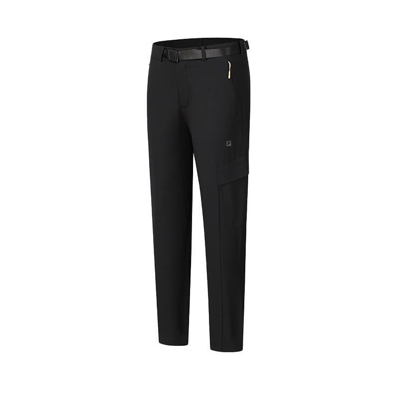 New FILA Casual Pants Women's Pitch Black A11W447801FBK