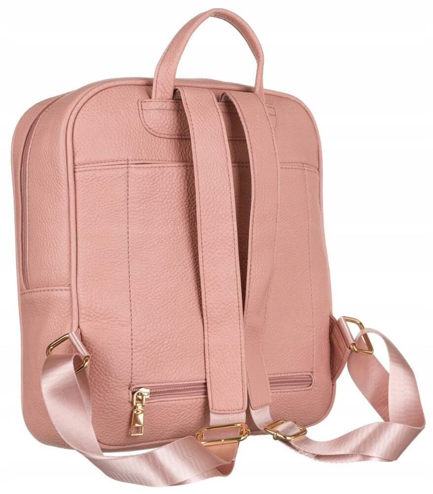 Spacious women's backpack made of eco-leather - Peterson