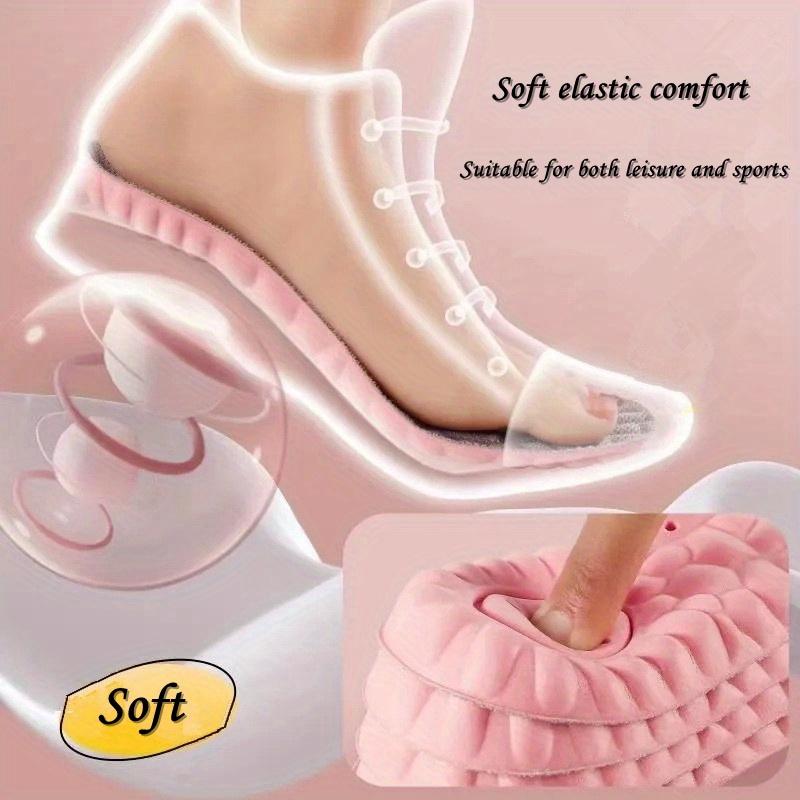 1 Pair Ultra-Comfortable Women's Insoles Breathable, Sweat-Absorbent Sports and Casual Insoles