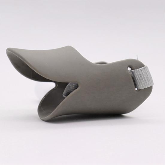 Anti Bite Duck Mouth Shape Dog Muzzle Silicone Duck Bill Dog Mouth Cover Adjustable Dog Muzzle Face Guard for Small Medium Dogs