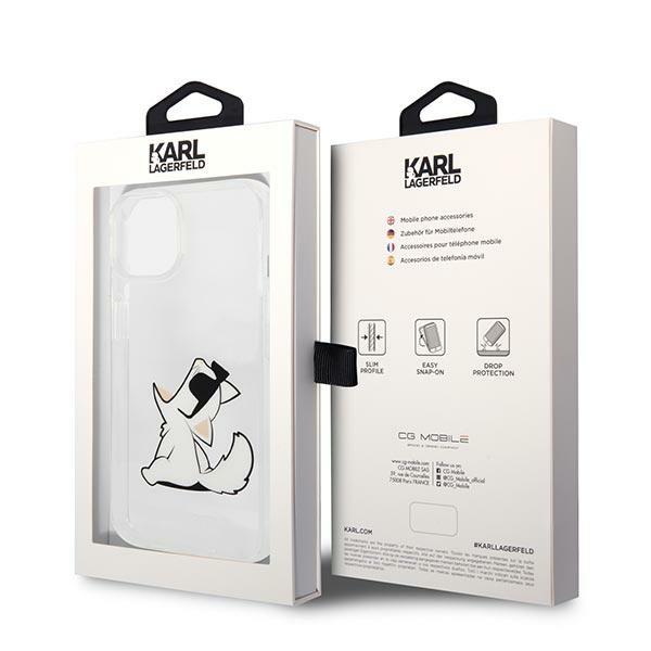 Etui Iphone 14 Plus Karl Lagerfeld Przezroczyste Plecki Pokrowiec Tpu Case