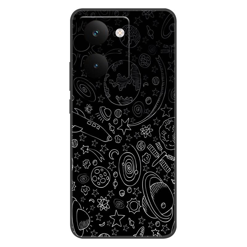 For Oppo Realme P3 Ultra 5G Case Ultra-light Texture Silicone Soft Shell Brand New Style Cool Scenery Cute Little Animals Case