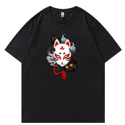 Tricou japonez Anime Demon Slayer Unisex Kawaii Kimetsu No Yaiba Tricouri grafice Tanjirou Kamado Topuri unisex Harajuku cu mânecă scurtă