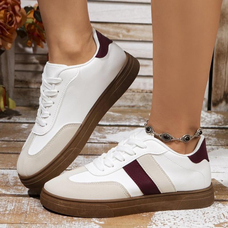 

Женские Повседневные Кроссовки Осень Удобные Противоскользящие Для Улицы Износостойкие Мягкие Спортивные Обувь Вулканизированная Обувь 2026 36 красный