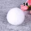 20PCS Imitation Rabbit Fur Ball Handmade Clothing Bag Decoration Artificial Fluffy Soft Pompons Colorful Balls for DIY Keychain