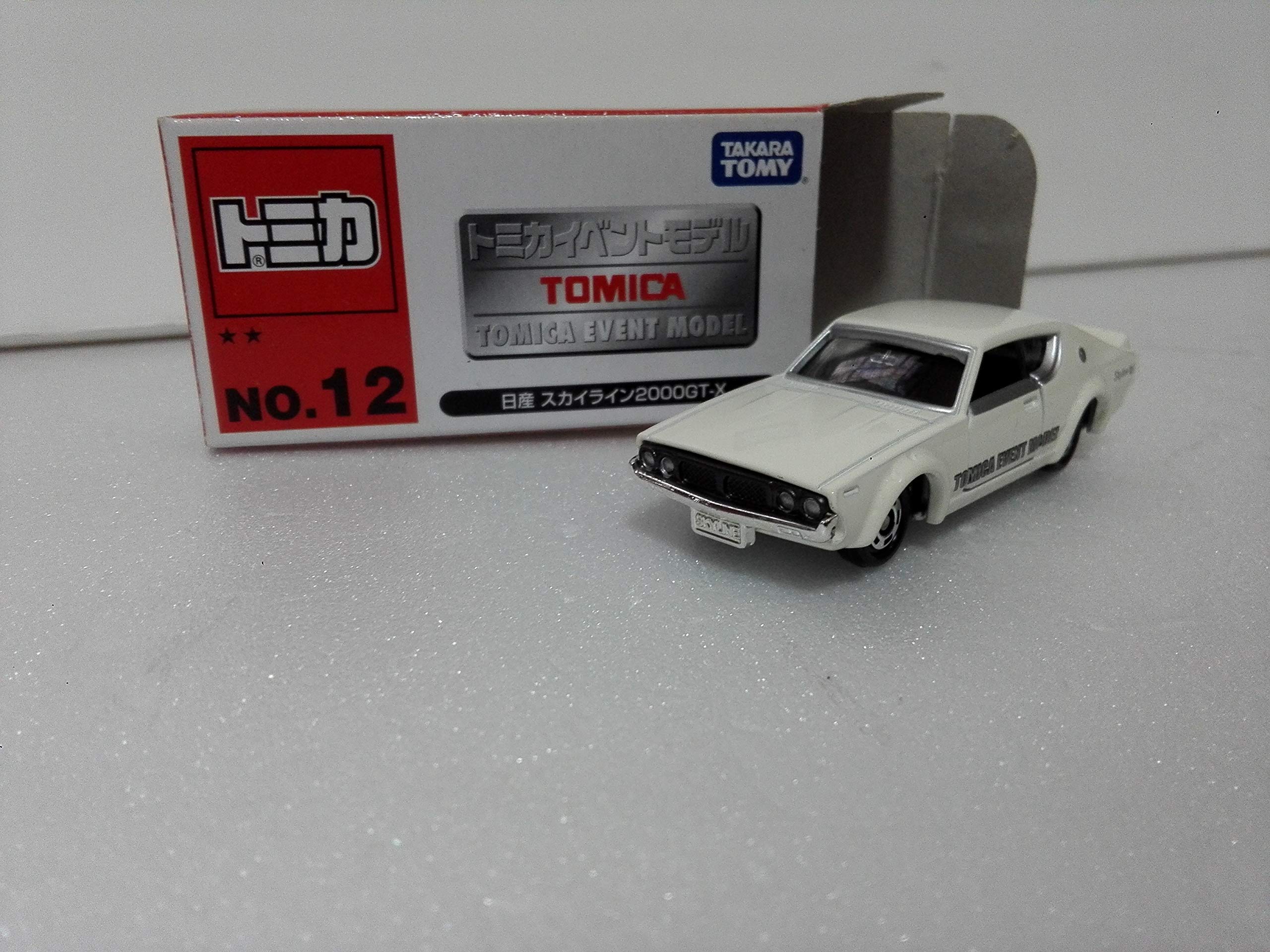 

Tomica Tomica Event Model 12 Nissan Skyline Crazy Miniature Car Circle with shipped from Amazon warehouse Out-of-print No. 2000GT-X case,