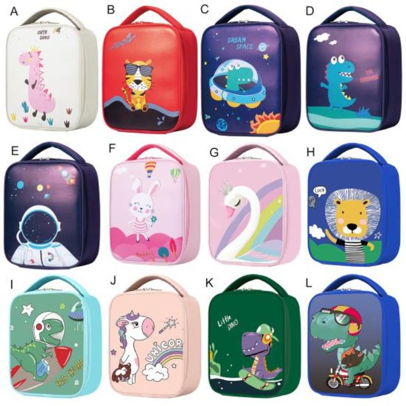 Lunch Box Zipper Closure Reusable Keep Food Warm Cold