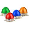 JD-3072 Mini Rainproof LED Strobe Light - Steady Signal & Alarm, 12V/24V/220V
