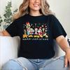Merry Christmas TShirt Mickey And Friends Xmas Lights