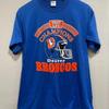 Denver Broncos Western AFC Champions Short Sleeve Royal Classic T Shirt S-5XL Unisex T-Shirt