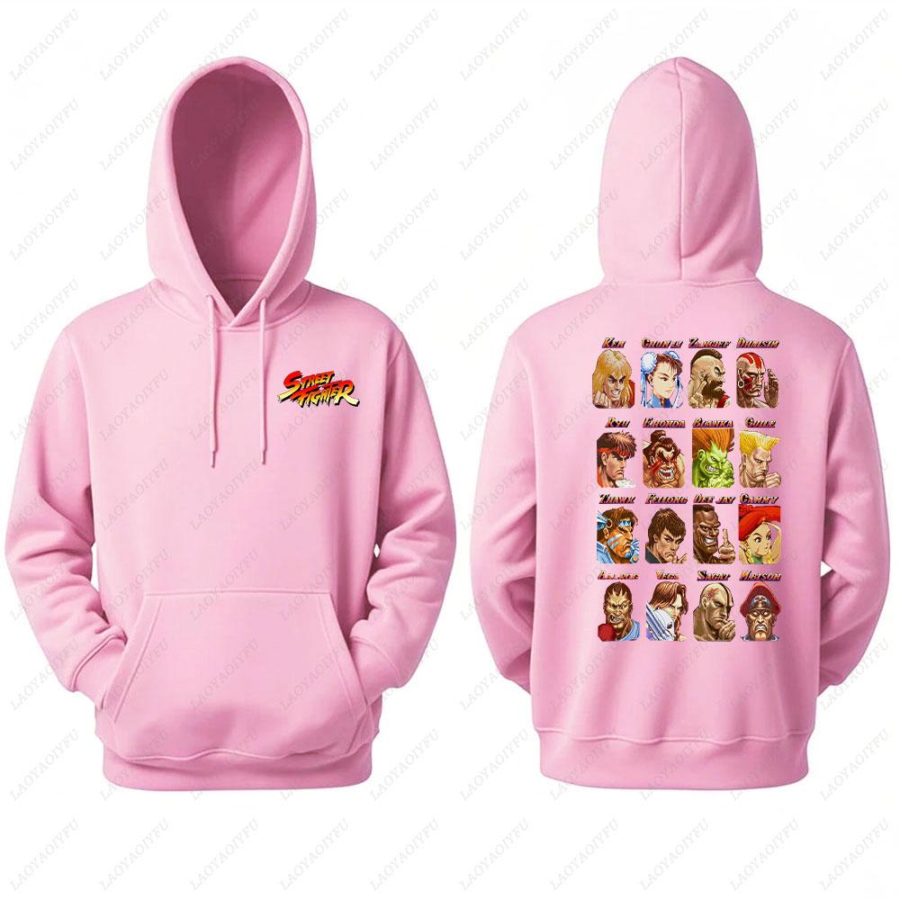 2025 Ryu Street Fighter Essential Hoodie Men's Sweatshirt Crazy Long Sleeve Autumn Loose Hipster Ropa Hombre Clothes Man Hoodie