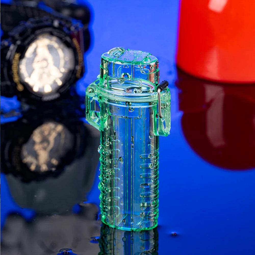 1pc Waterproof  Lighter Case for BIC Classic  Regular Lighter J6 EDC Cigarette Case Lighter Holder Sleeve