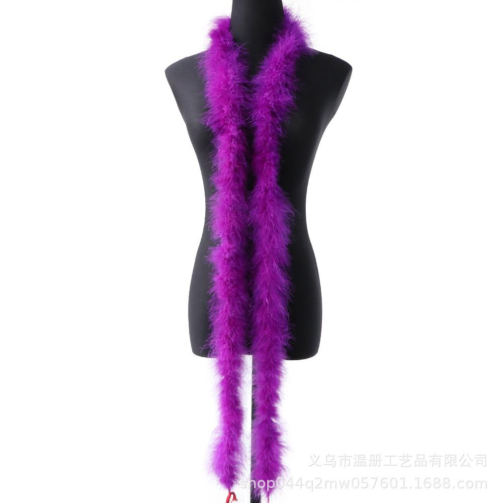 Feather 13G Full Fluff Strips Macaron Colored Turkey Fur Clothing Accessories Diy Fluff Strips