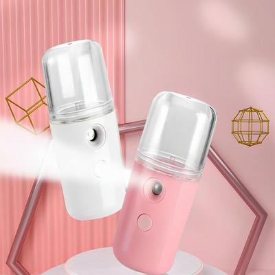 Rechargeable Nano Mist Facial Humidifier: Portable Cold Spray Beauty Device for Home Use