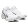 Asics Gel-Hoop V15 Round Toe Lace-Up Mid-Top Basketball Shoes Unisex Sneaker White Silver 1063A064-100