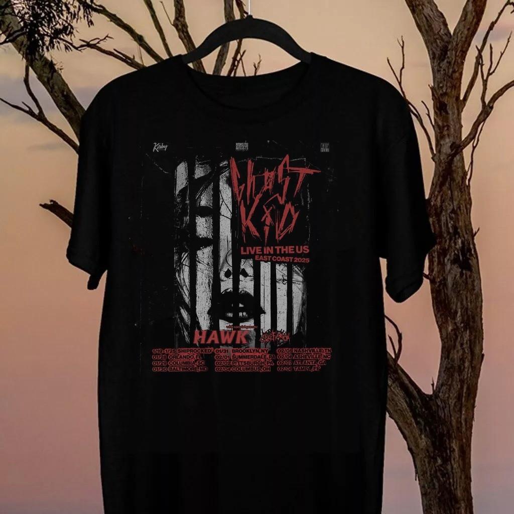 ghøstkid tour 2026 Black Color Full Size S-5XL Shirt PP2650 XXXXL