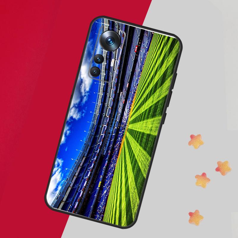 Soccer Stadium For POCO F5 X3 X5 Pro F3 F4 M5s X4 GT Case For Xiaomi 13 14 Pro 11T 12T 13T Pro 12 Lite 12X