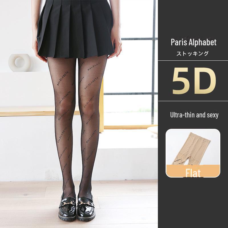 Ultra-Thin Nude Anti-Hook Pantyhose for Women - Transparent Spring/Summer Stockings