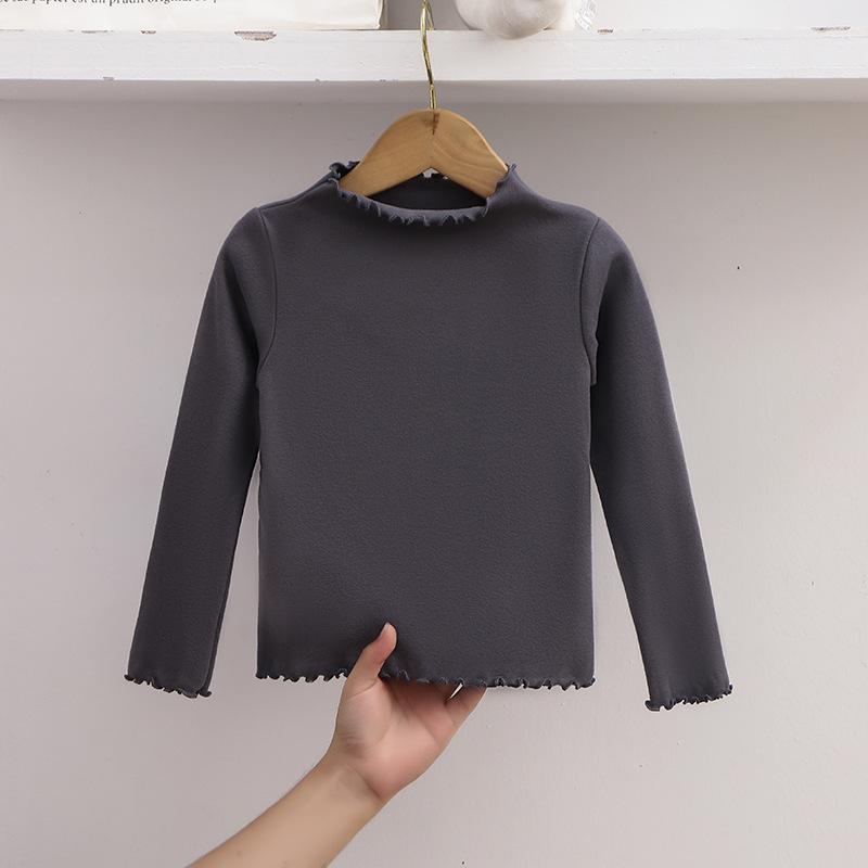 Children's T-Shirts Crew Neck Base Layer Fall/Winter Pullover Girls Boys Long-Sleeve T-Shirt Thermal Top