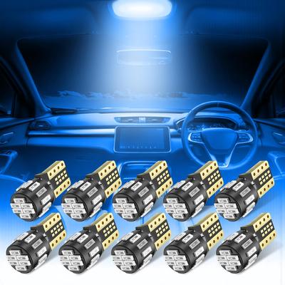 Marsauto T10 LED Positionsljus, Kupébelysning, Explosivt Ljus, 4 500 lm, 360 Graders Ljus