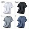 ROMON Men's Ice Silk Quick-Dry Round Neck T-Shirt