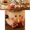 Charming Christmas Kids Gift Candy Bags Featuring Santa Claus Snowman And Elk Design