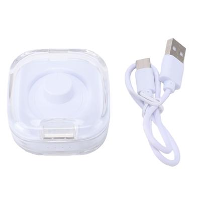 Étui de chargement magnétique compatible avec R02 R03 R06 R11M R8 H01 SR05 Boîte de chargement pour bague intelligente Couvercle transparent Intégré 300 mAh