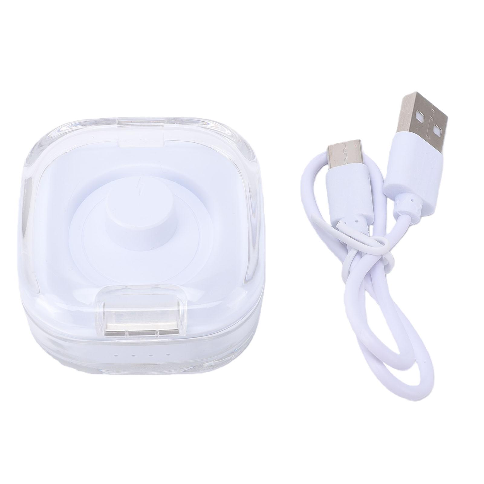 Fishine Magnetic Charging Case Fit For R02 R03 R06 R11m R8 H01 Sr05 Smart Ring Charging Box Transparent Cover Built In 300Mah