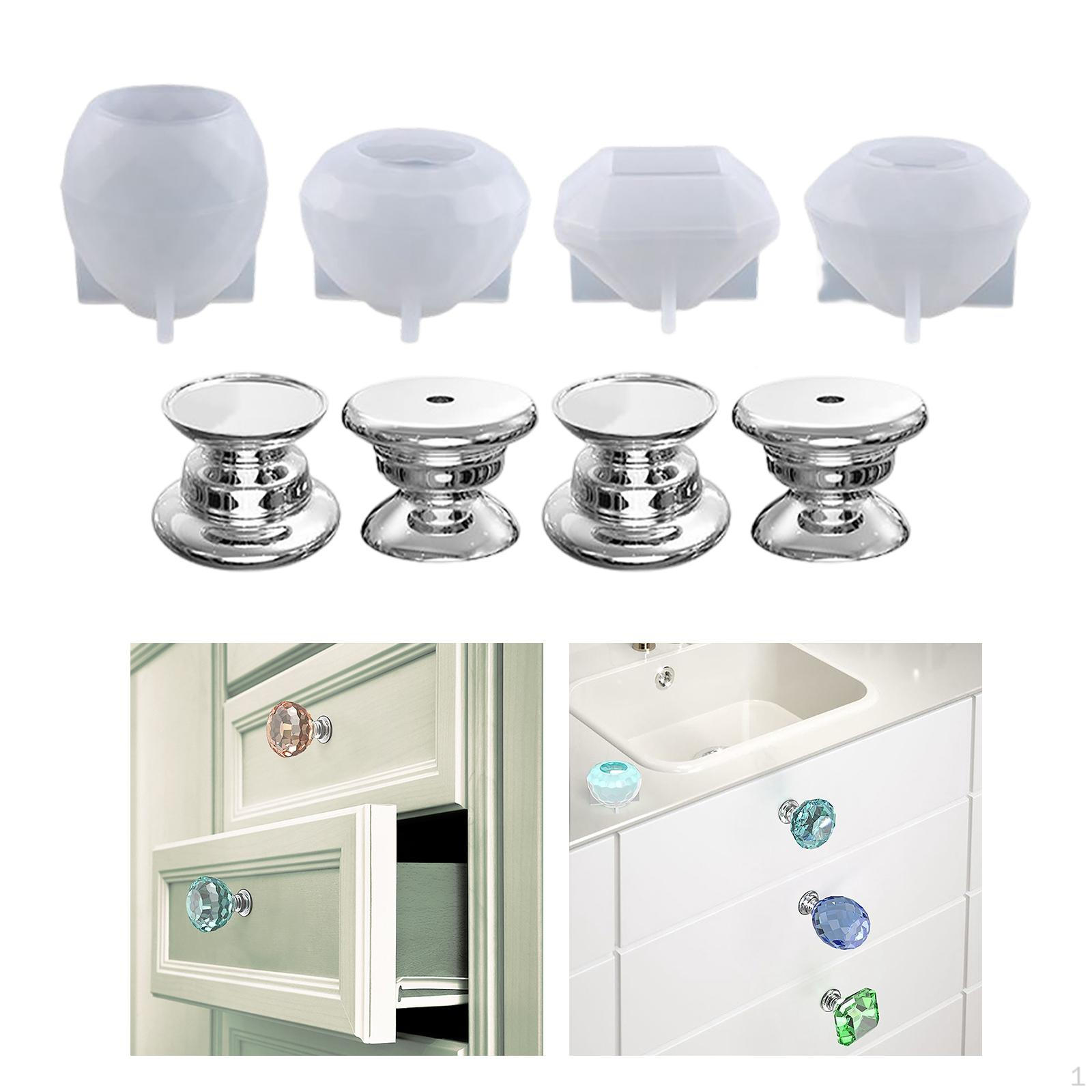 

Pull Knobs Resin Casting Moulds Handles for Drawer Crafting