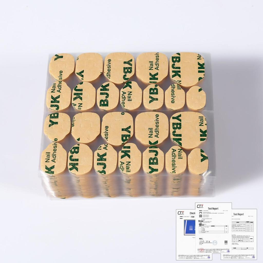 Wodoodporne, długotrwałe żelowe kleje do paznokci typu press-on - Ultracienkie, super przylepne, dwustronne kleje do przedłużonego nail artu