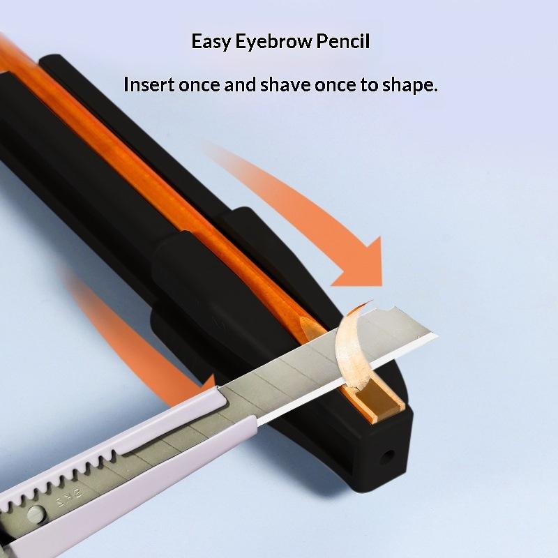 Everyday Use Duckbill Shape Eyebrow Sharpener For Perfect Look Tool