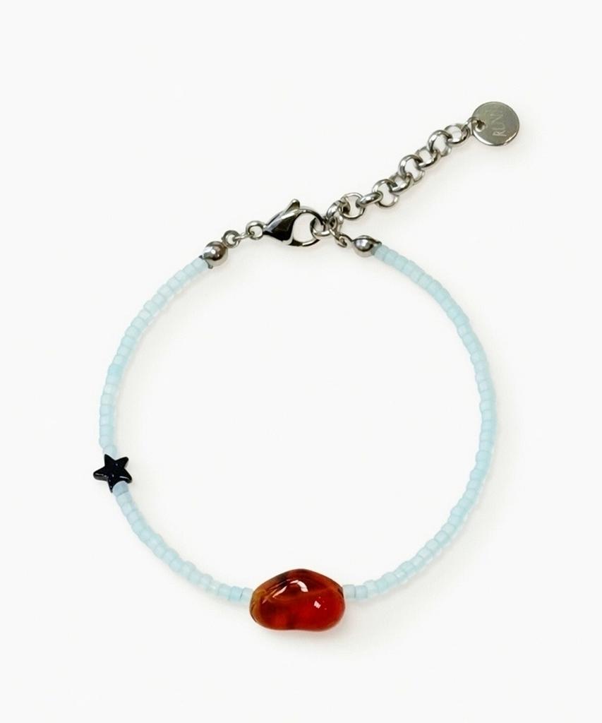Runds Point Gemstone Bracelet (Sky Blue)