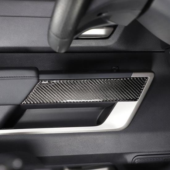 Carbon Fiber Car Door Panel Cover Trim Sticker For Toyota Tundra +