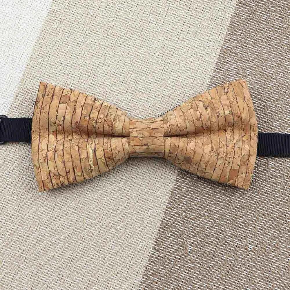 1PC, Fashion Bow Shape Bow Tie, Double Layer, Wood, Gentleman,Handmade, Butterfly,