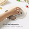 Creative Simple Mouse Pad with Wrist Rest - Memory Foam for Office and Learning