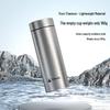 TOMIC 420ml Pure Titanium Insulated Tea Infuser Mug