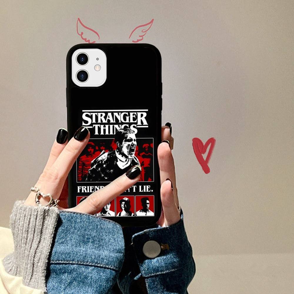 Hot S-Stranger T-Things Phone Case For IPhone 17 16 Pro Max Air 13 12 Mini 14 15 Plus 11 PC+TPU Back Cover