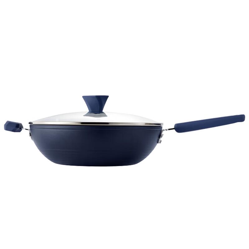 COOKER KING 32cm Non-stick Stir-fry Wok
