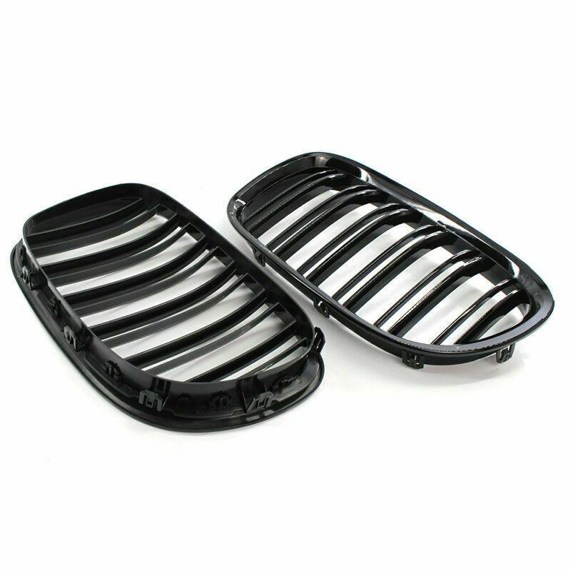 Front Kidney Grille Grills Carbon Fiber For BMW F01 F02 7 Series 2009 2010 2011 2012 2013 2014 2015