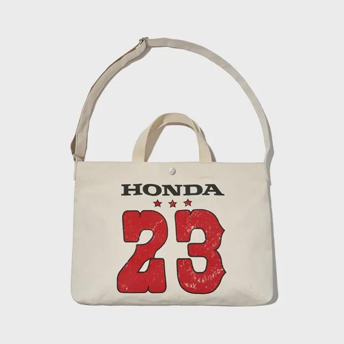 Honda Strap Canvas Bag_Ivory