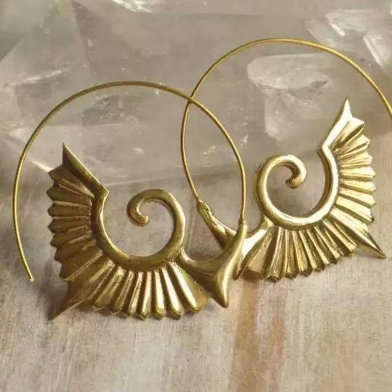 

Necklace Ancient Mayan Tribal Symbol Divine Bird Earrings Women s Fashion Earrings Pendant