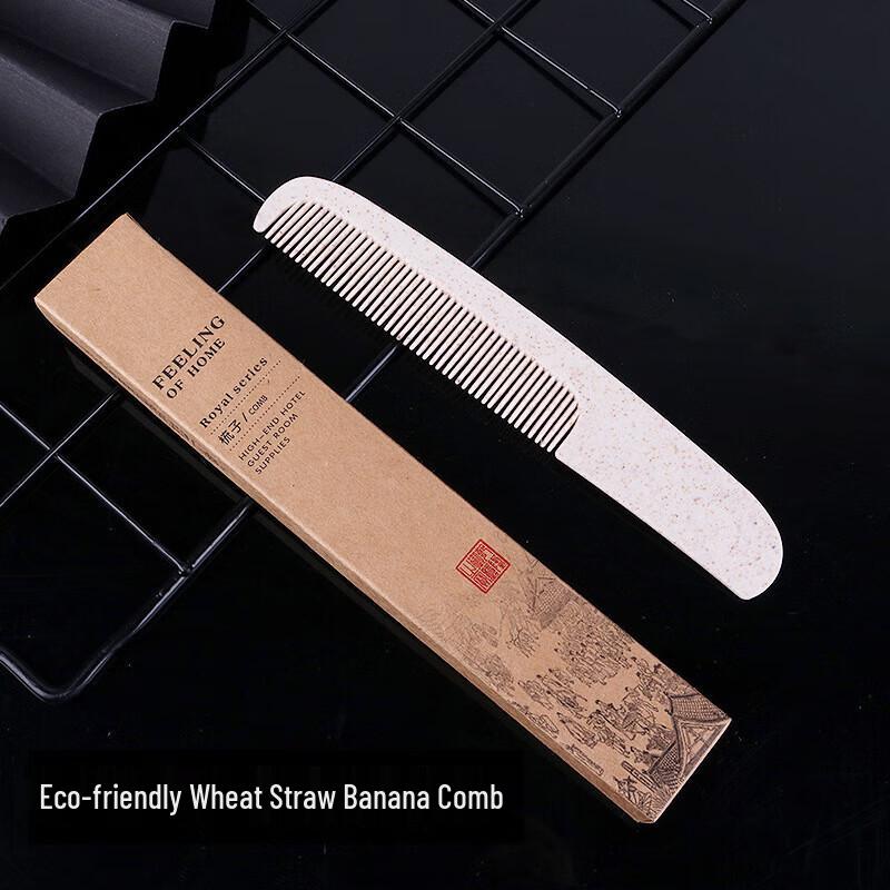 Zhenweini Disposable Straw Banana Comb