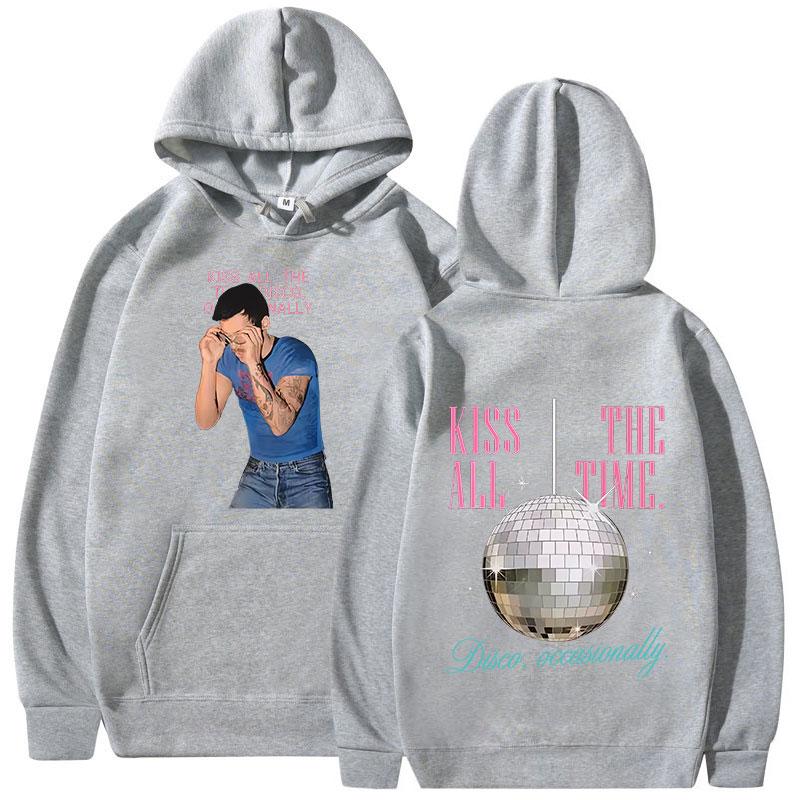 Kuss Immer Disco Gelegentlich 2026 Album Hoodies Herren Damen Übergroße Sweatshirts Mode Hip Hop Langarm Pullover