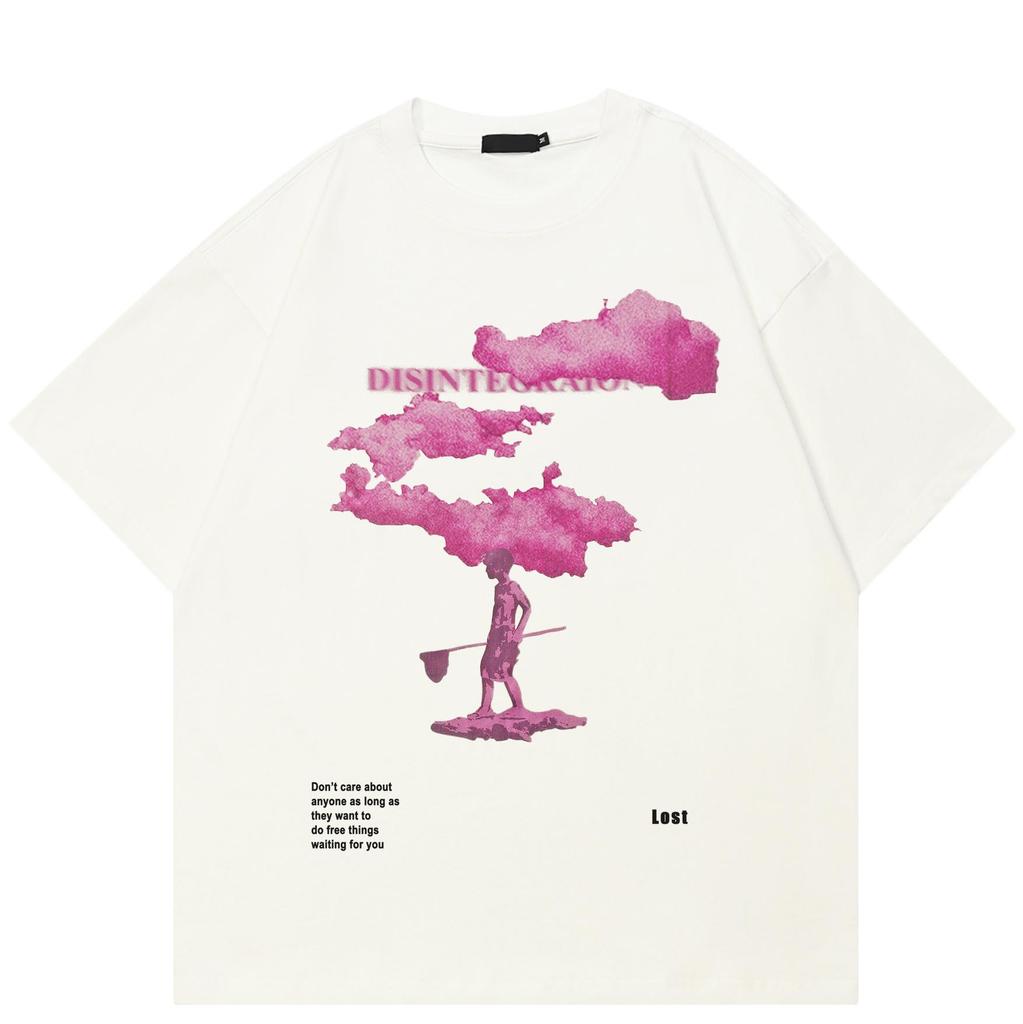 Streetwear Funny Graphic Tričko Bavlněné tričko Unisex Top Trička Tričko Léto Tričko s krátkým rukávem