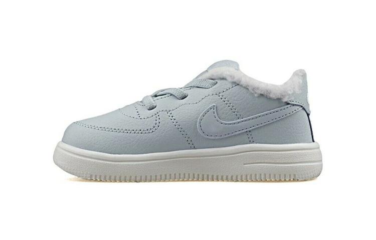 

Nike Air Force 1 SE Slip Resistant Abrasion Resistant Low top Toddler Shoes Light Blue Infant And Toddler AR1134-001 21