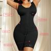 Body Corsetto in Rete Taglie Forti con Fibbia Controllo Pancia Sollevamento Glutei