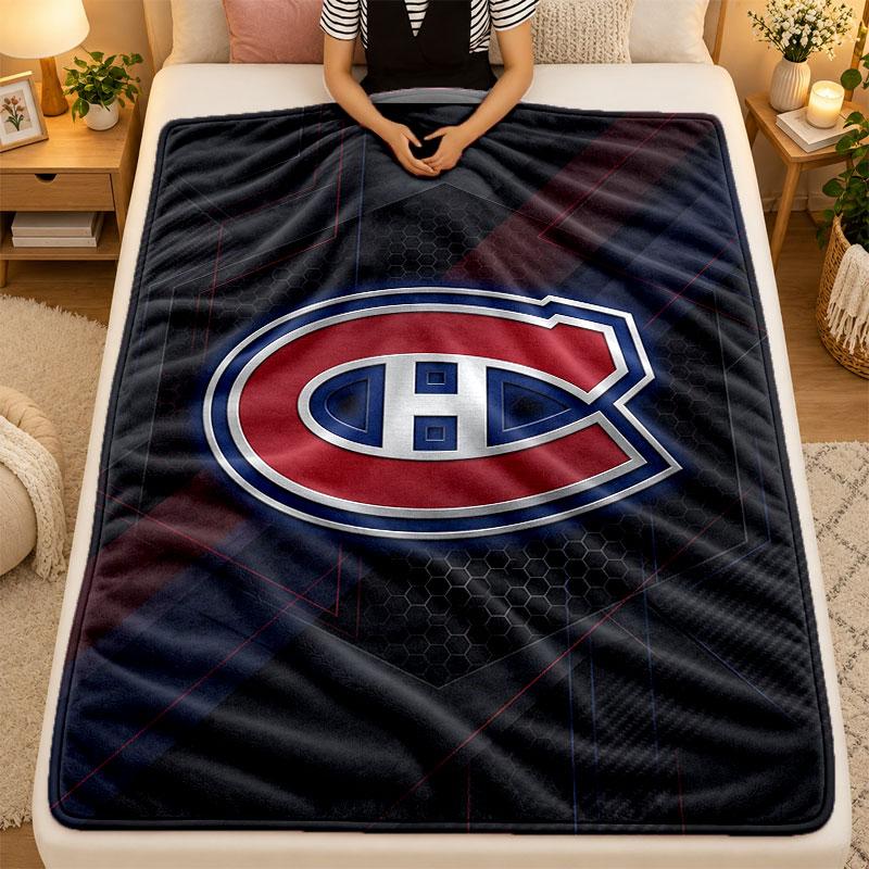 Flaneldecke Montreal Canadiens Warme Weiche Decke für Innen Sofa Bett Wohnzimmergebrauch