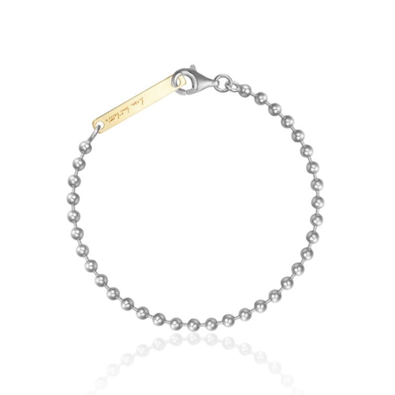 LUNNE Silver 925 Ball Chain Bracelet (2.5mm) #LSB11