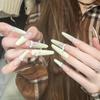 Miffy Rabbit Skin-Whitening Bowknot French Nails